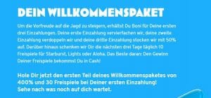 Wunderino Willkommenspaket